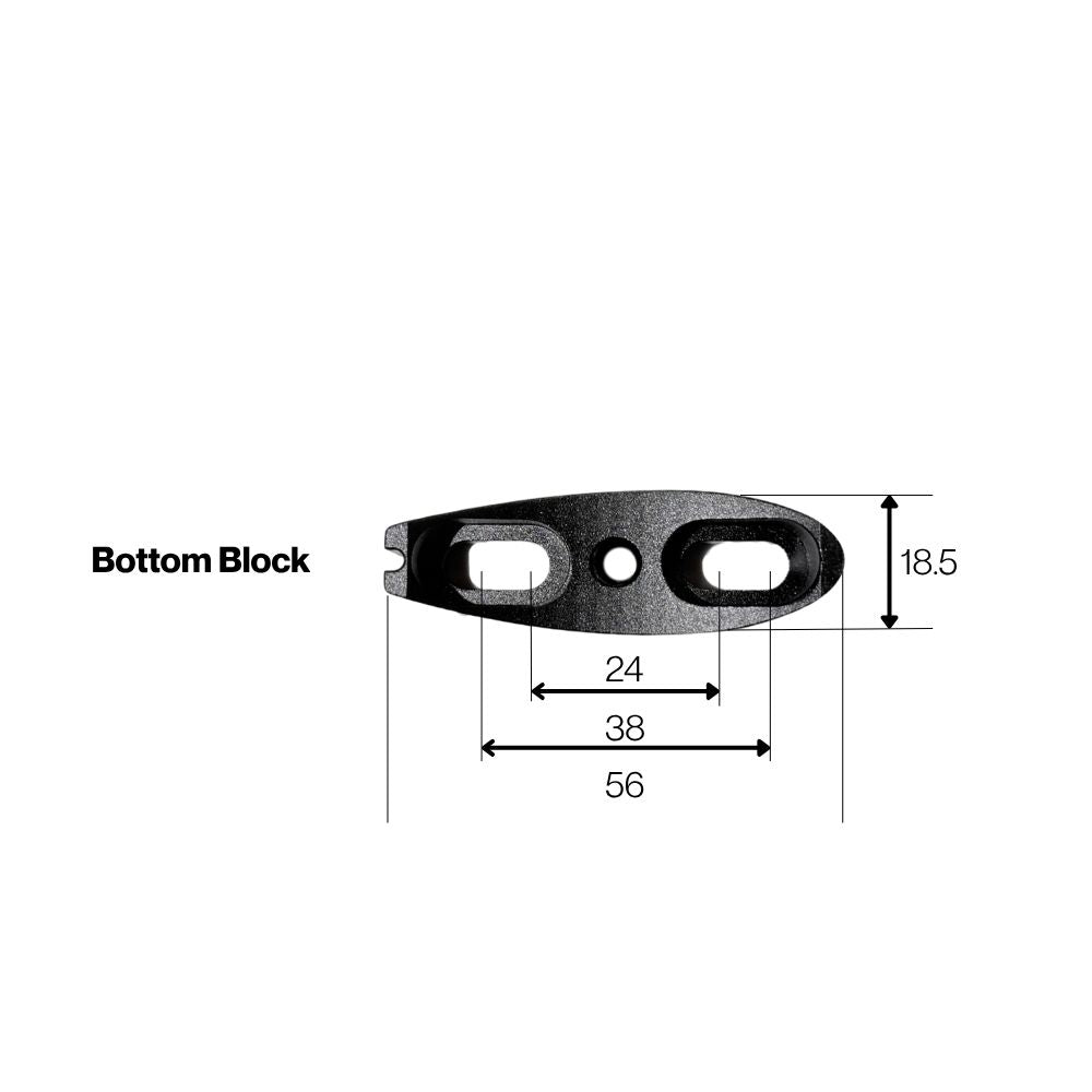 Aeromax Adjustable Angled Riser – Tri Lab